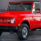 A photo of Sydney Sweeney's finished Ford Bronco.